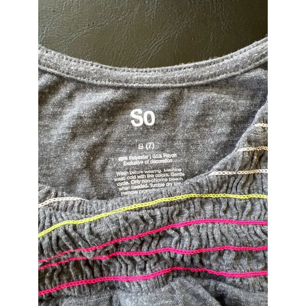 SO - Cold Shoulder Tank Top - Picture 5 of 7